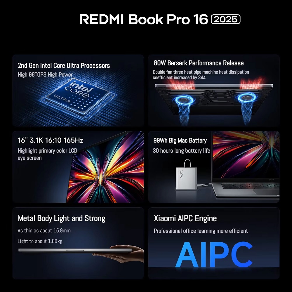 REDMI Book Pro 16 2025
