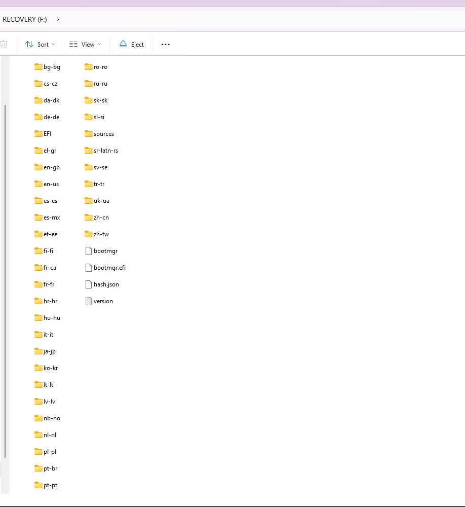 Hướng dẫn cài đặt lại windows cho surface