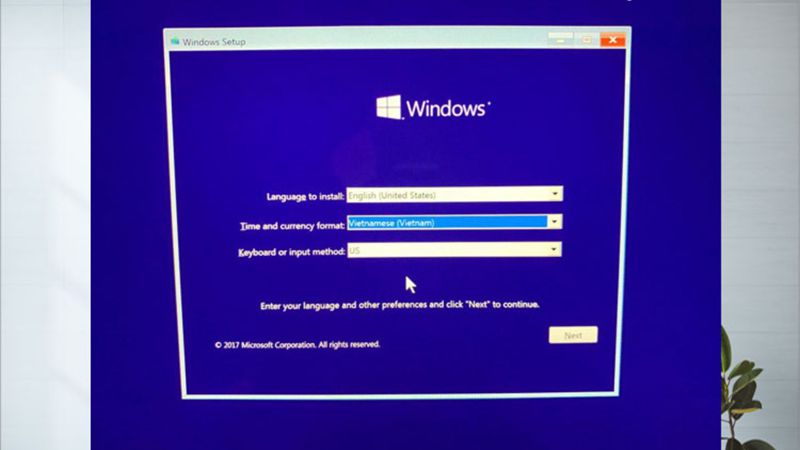 cài lại windows cho máy tính